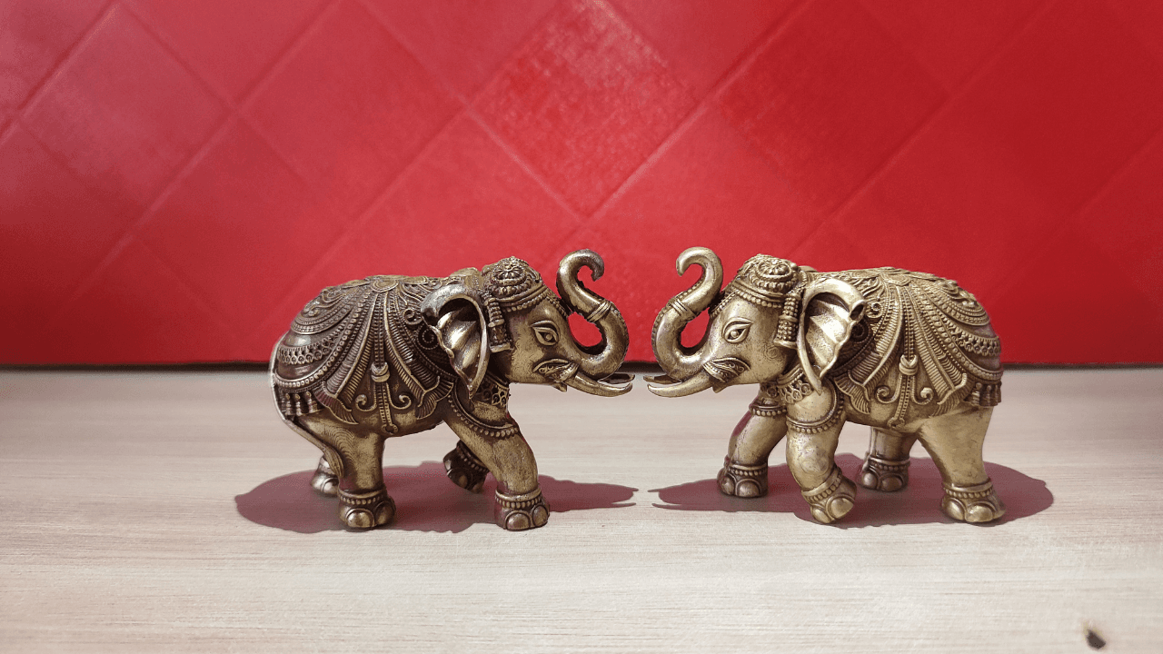 Premium brass statue showcasing exquisite handcrafted metal art